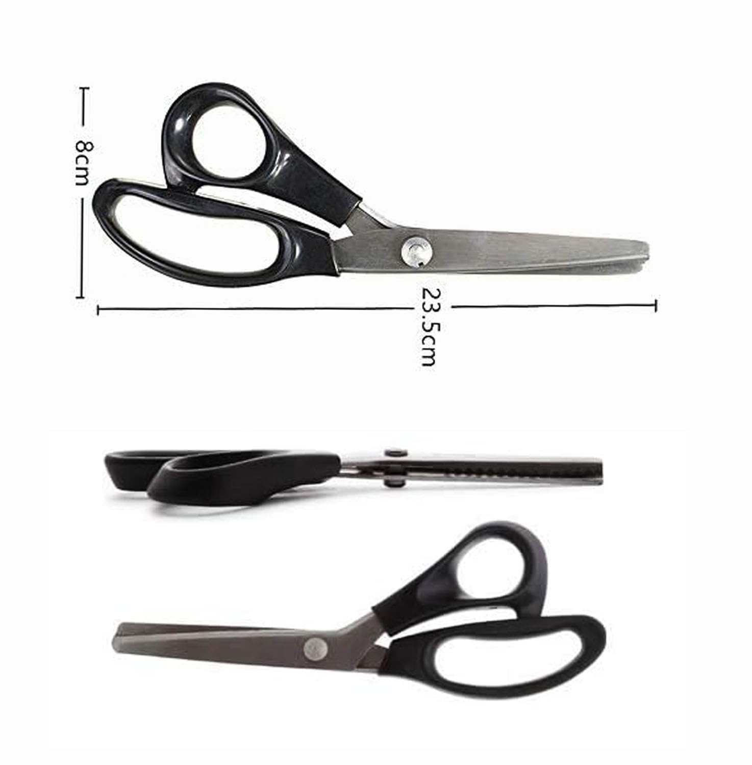Amazon.com: ZXUY Pinking Shears for Fabric, Stainless Steel